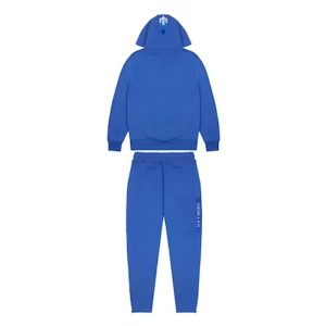 Blue Trapstar Chenille Decoded 2.0 Hooded Tracksuit